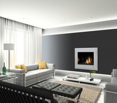 6000 modern Gas Fireplace