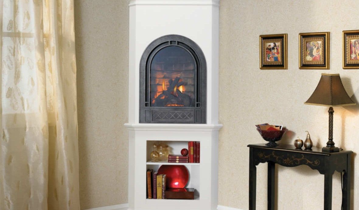 Crescent II gas fireplace