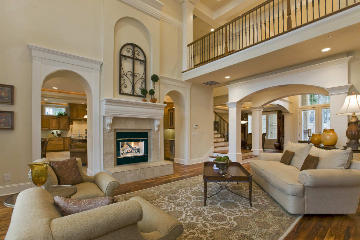HST wood fireplace