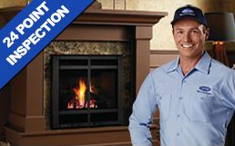 fireplace inspection